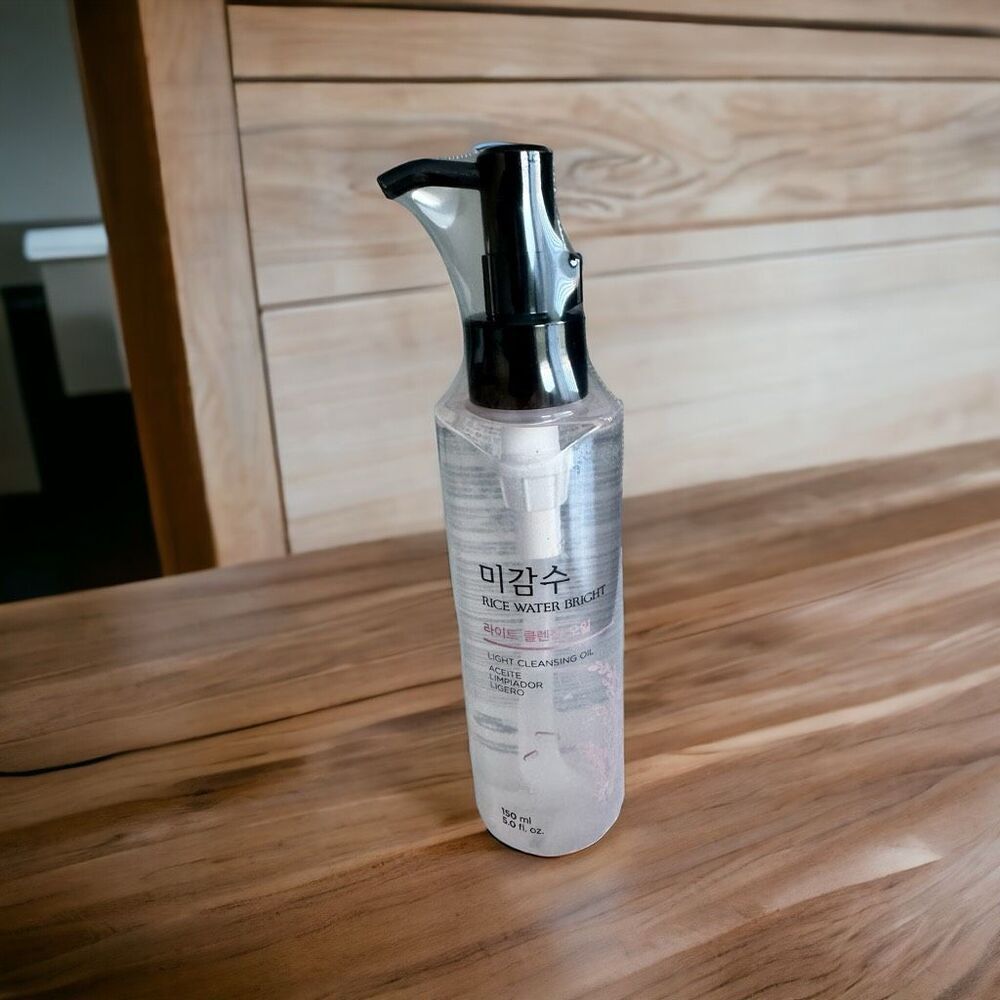 Rice Water Bright Light Cleansing Oil Korean Skin Care